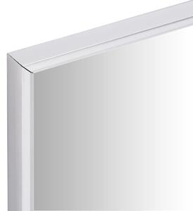 Oglindă, argintiu, 120x30 cm
