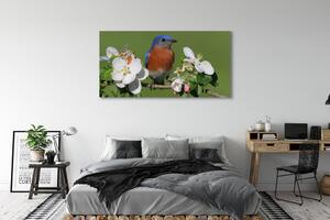 Tablouri canvas Flori papagal colorat