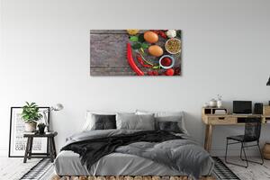 Tablouri canvas Pepper frunze de ouă