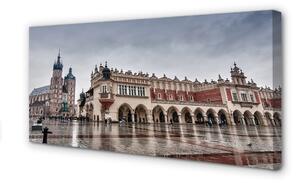 Tablouri canvas ploaie Cracovia Biserica stofe