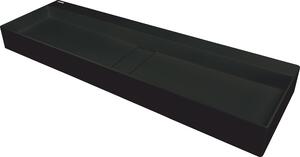 Deante Blur, lavoar blat granit 1200x400x120 mm, negru, DEA-CQB_NU2S