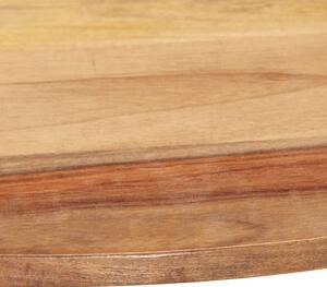 Blat de masă, 50 cm, lemn masiv sheesham, rotund, 25-27 mm
