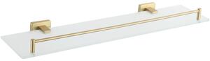 Mexen Arno, raft de perete din sticlă, auriu mat, 7020737-55