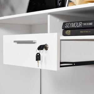 Birou Adore Concept, cu sertar cu chei, 120 x 75 x 60 cm