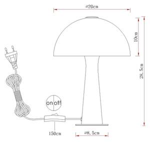 Globo 50670108 - Lampă de masă JULIA 1xE14/25W/230V neagră