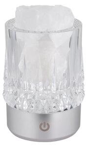 Globo 21044S - Lampă de birou LED LIZZY cu control tactil LED/1W/5V 3000K 1200 mAh argintie
