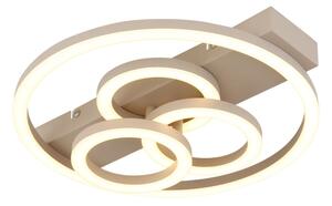 Globo 48040-40SA-LED Corp de tavan dimabil DARRYL I LED/40W/230V dim. 35x33 cm alamă + telecomandă