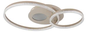 Globo 48480-30 - Plafonieră LED SANFORD LED/30W/230V 3000K 70x50 cm bej