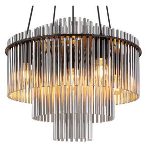 Globo 15698H1 - Lustru pe cablu GORLEY 5xE27/60W/230V, negru