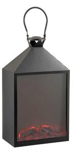 Decoratiune LED lanterna COZY WARM 55x30 cm, neagra