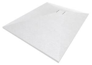Gamma Erga Oldaf, cadă de duș dreptunghiulară SMC 100 x 80 cm, alb mat, ERG-GMA-OL-80100