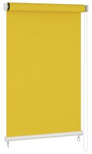Jaluzea tip rulou de exterior, galben, 60x230 cm