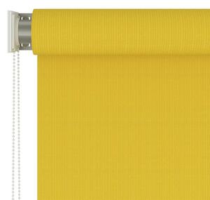 Jaluzea tip rulou de exterior, galben, 350x140 cm