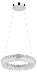 Globo 67387-24 - Lustru LED reglabil suspendat pe cablu LAUREL LED/24W/230V transparent + telecomandă