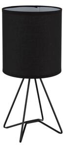 Globo 21734S - Lampă de masă TAMIAN 1xE14/40W/230V neagră