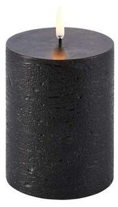Uyuni - Pillar Candle LED 7,8x10,1 cm Rustic Forest Black Uyuni