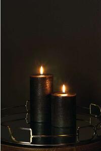 Uyuni Lighting - Pillar Candle LED 7,8x10,1 cm Rustic Forest Black Uyuni Lighting