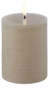 Uyuni - Pillar Candle LED 7,8x10,1 cm Rustic Sandstone Uyuni