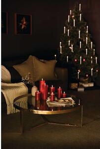 Uyuni Lighting - Pillar Candle LED 7,8x10,1 cm Rustic Carmine Red Uyuni Lighting
