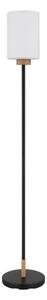 Globo 15977S - Lampadar ROWENA 1xE27/60W/230V negru/alb