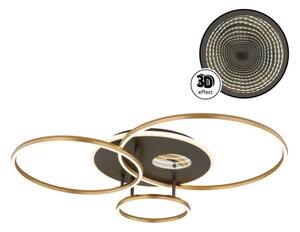 Globo 48466-54 - Plafonieră LED dimabilă INVERTINA 54W/230V 90x70 cm+telecomandă