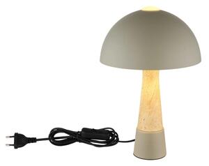 Globo 51070110 - Lampă de masă PAULIN 1xE27ILLU/40W/230V gri