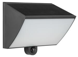 Brilliant - Aplica de perete solară LED SIERRA LED/6W/3,7V 2000 mAh IP54 negru