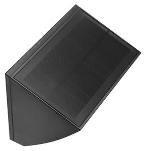 Brilliant - Aplica de perete solară LED SIERRA LED/6W/3,7V 2000 mAh IP54 negru