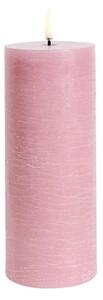 Uyuni Lighting - Pillar Candle LED 7,8x20,3 cm Rustic Dusty Rose Uyuni Lighting