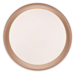 Brilliant - Plafonieră LED dimabilă WALDO LED/24W/230V alb/aur roz + telecomandă