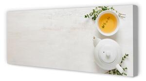 Tablouri canvas oală de ceai