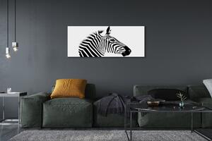 Tablouri canvas Ilustrarea zebră