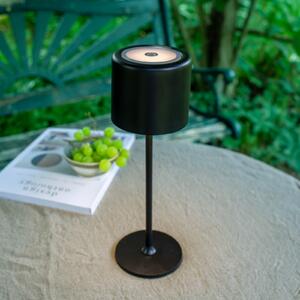 Markslöjd Lampa de masă cu baterie Filo pentru exterior, negru, reglabil, Negru, Metal, Modern