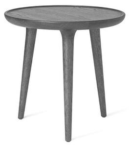 Mater - Accent Side Table Black Stained Oak Small Ø45