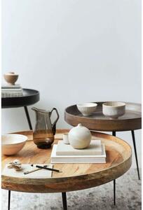 Mater - Bowl Table Medium Black Stained Mango Wood