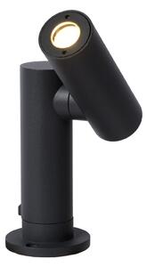 Lucide Tatum LED plintă de iluminat cu spot pivotant, Negru, Metal, Modern