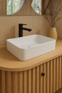 Erga Belle, chiuveta blat 480x370x130 mm, alb lucios, ERG-V03-YT-038-WH