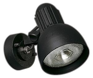 Albert Leuchten Proiector de perete exter 635, rotativ, rabatabil, reglabil, Negru, Metal
