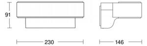 Aplică LED de exterior cu senzor STEINEL 065706 LED/12,5W/230V IP44