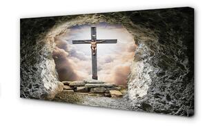Tablouri canvas Cave lumina Isus eco