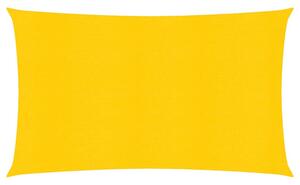 Pânză parasolar, galben, 3x6 m, HDPE, 160 g/m²