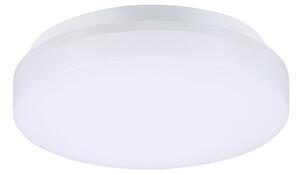 Sylvania Start Surface Slim plafonieră, Ø 22 cm, IP54, dim., reglabil, Alb, Baie, Plastic