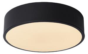 Lucide Plafonieră Unar LED, negru, Ø 20 cm, reglabil, Negru, Camera de zi / sufragerie, Metal, Modern