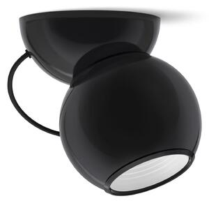 Stilnovo Gravitino plafonieră LED rotativă negru, reglabil, Negru, Camera de zi / sufragerie, Metal, Design