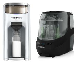 Pachet BebeStart 17 - Espressor Formula Pro Advanced All White + Bottle Washer Pro Black