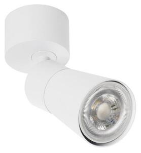 SLV plafonieră Puri 2.0 Cone, alb, Ø 5 cm, metal, reglabil, Alb, Camera de zi / sufragerie, Aluminiu, Modern