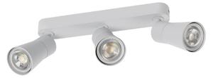 SLV plafonieră Puri 2.0 Cone, gri, lungime 26 cm, 3 becuri., reglabil, Gri, Camera de zi / sufragerie, Aluminiu, Modern