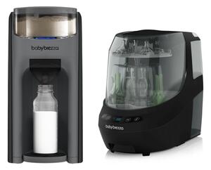Pachet BebeStart 16 - Espressor Formula Pro Advanced Charcoal + Bottle Washer Pro Black