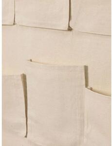 Ferm LIVING - Canvas XL Wall Pockets Off-White