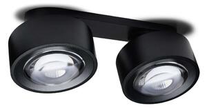 Antidark - Easy Lens Double Plafonieră Dim-to-Warm 1800K-2700K Black
